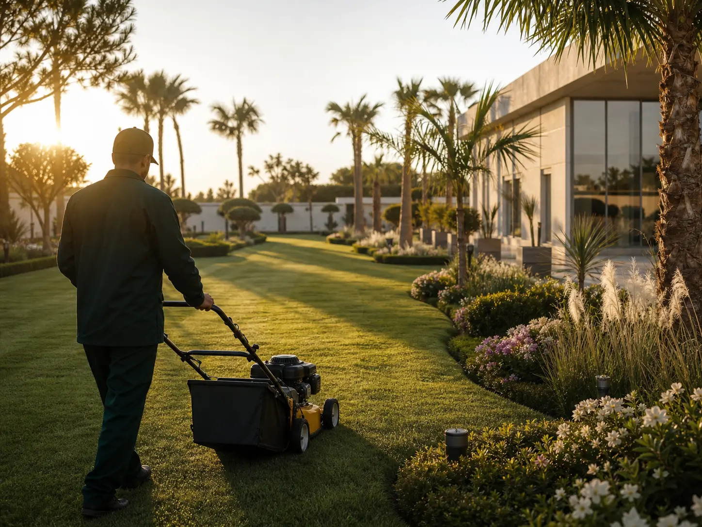 Aménagement paysager parcs d'entreprises Casablanca